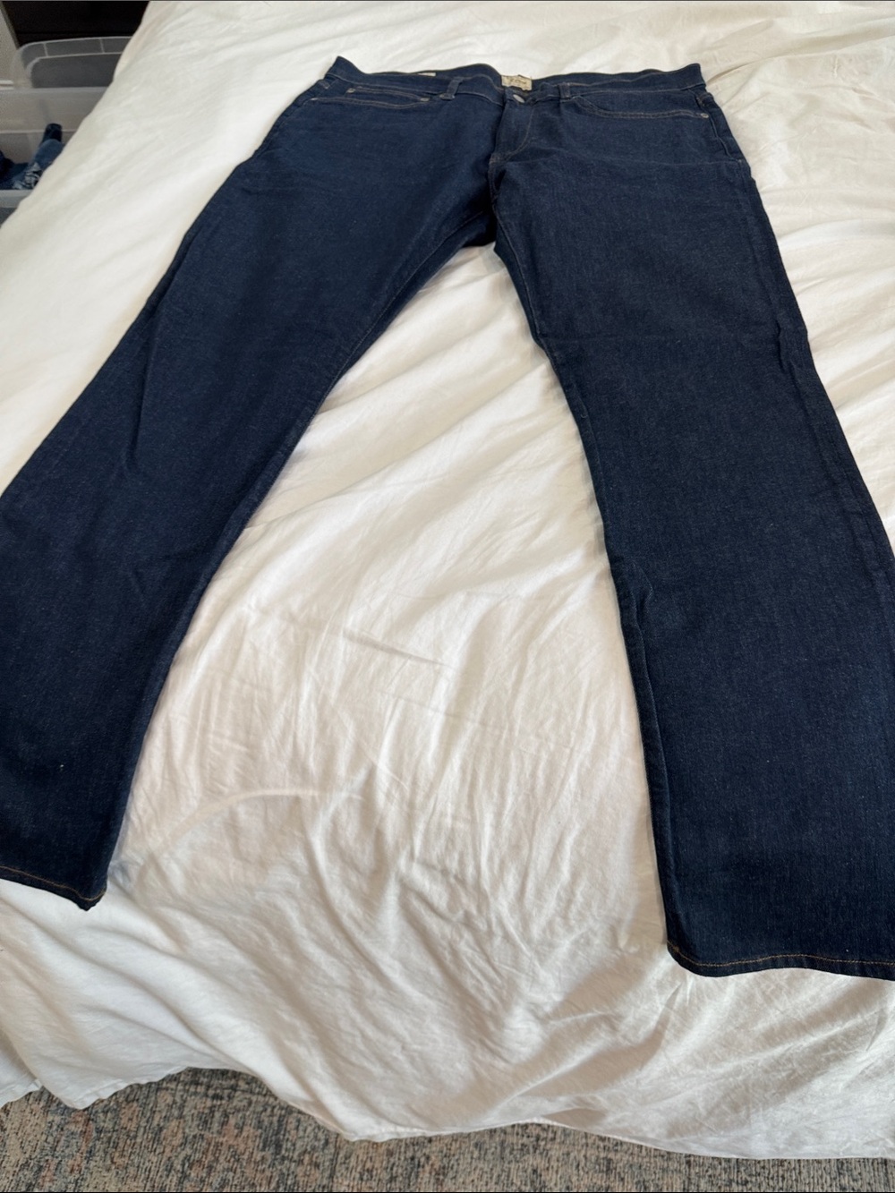 J. Crew Men's Dark Denim Slim Fit Jeans,Style 484,35 X 32